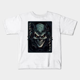 Joker card Kids T-Shirt